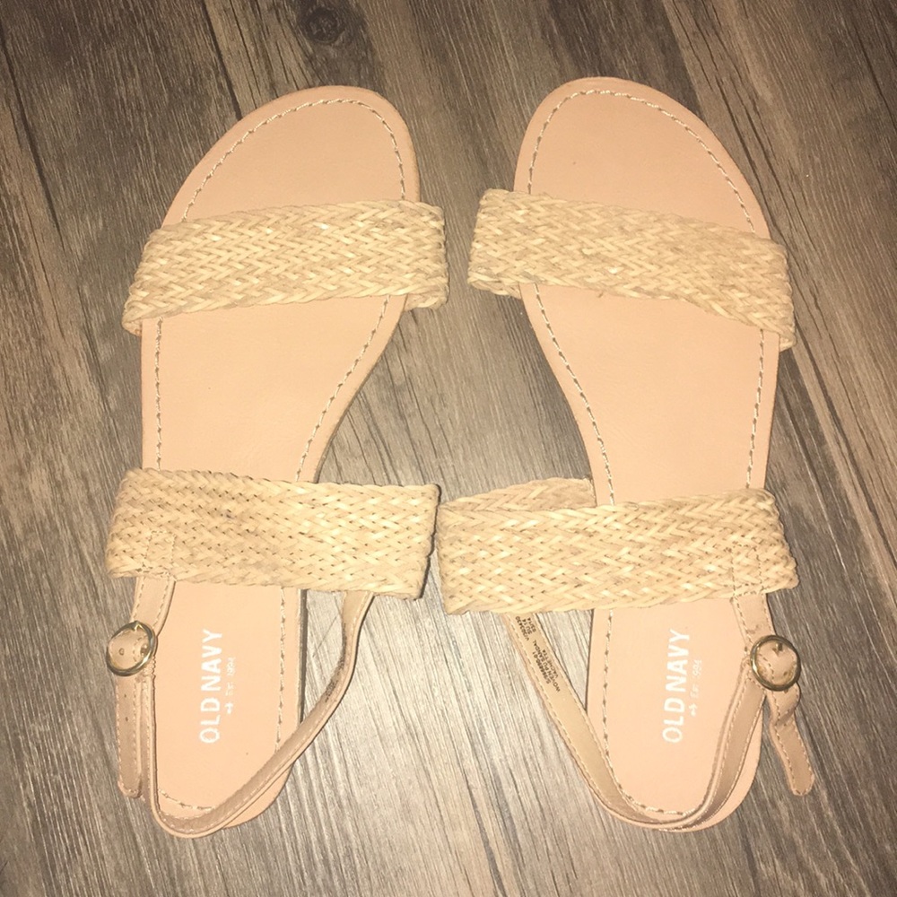 Woven sandals